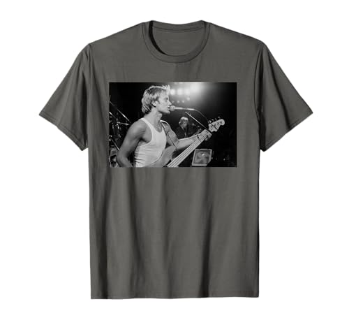 The Police Singer Sting On US Tour 1980 T-Shirt