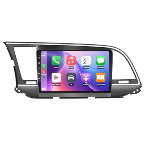 Cámara trasera HD con pantalla Carplay para Hyundai Elantra, aparca seguro y sin cables sueltos