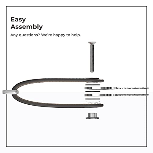 Northwall Key Organizer Keychain, 100% Italian Leather Compact Key Holder, Secure Locking Mechanism, Holds Up To 7 Keys, (Thorkey Black) #TOP4