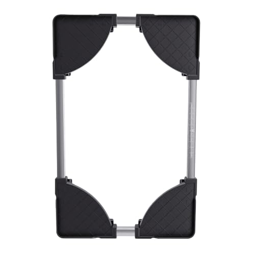 Soporte móvil ajustable para torre de computadora Diydeg, soporte para CPU con ruedas bloqueables de 360° y estructura robusta de acero inoxidable para disipación térmica (Negro) miniatura 7