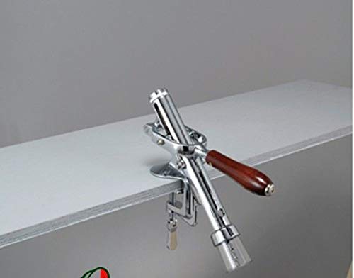 Cavatappi levatappo da tavolo in acciaio inox legno -Tipo: