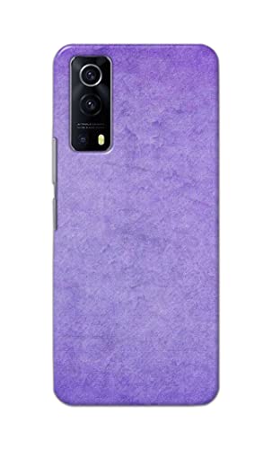 Image of Plain Purple Hard Back Case Cover for Vivo Y53S / IQOO Z3 Back Cover -(J5) VNS2226