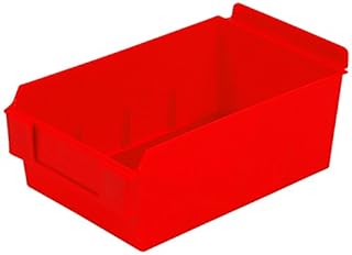 Slatbox brand, Shelfbox 200 model Slatwall Storage / Display bin, Plastic (polypropylene), 8.75