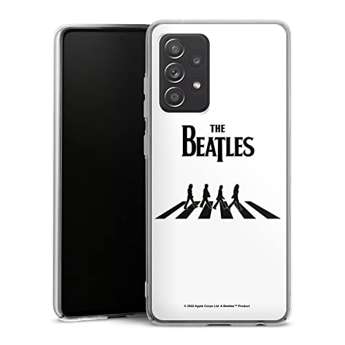 DeinDesign Coque Compatible avec Samsung Galaxy A52s 5G Étui Housse The Beatles Abbey Road Musique - Les Beatles, Paul McCartney, John Lennon, RIngo Starr, George Harrison DeinDesign Coque Compatible avec Samsung Galaxy A52s 5G Étui Housse The Beatles Abbey Road Musique