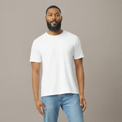 Image of Gildan Adult Softstyle Cotton T-Shirt, Style G64000, Multipack