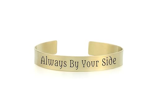 Bracelet ajustable unisexe personnalisé en jonc ouvert or 24k
