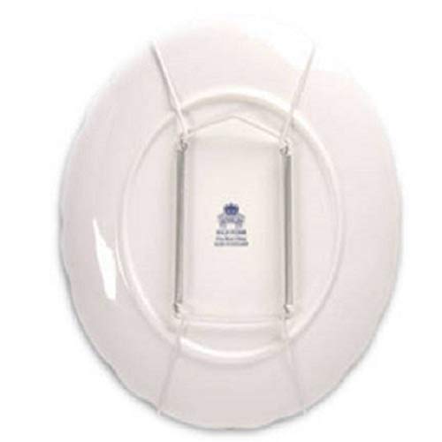 Safe N Sure Traditional Spring Wall Hangers Size 2- for Plates Between 19-28cm in Diameter, White