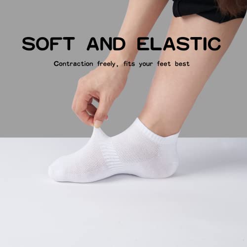 Image of No Show Socks Thin Low Cut Socks Woman Anti-slid Ankle Running Socks 10 Pairs Low Cut Tab Athletic Running Socks for Men Woman(10Grey Size12.5-15)