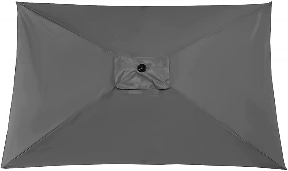 Générique Toile De Parasol De Rechange, Toile De Remplacement Parasol 3x2M, Toile De Rechange Pour Pare-Soleil De Jardin Pour Terrasse, Cour, Plage