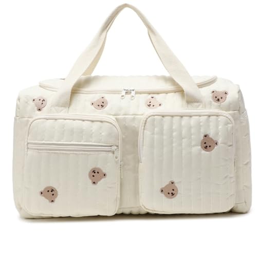 Sac à langer matelassé grande capacité pour soulager les déplacements avec bébé et le sport