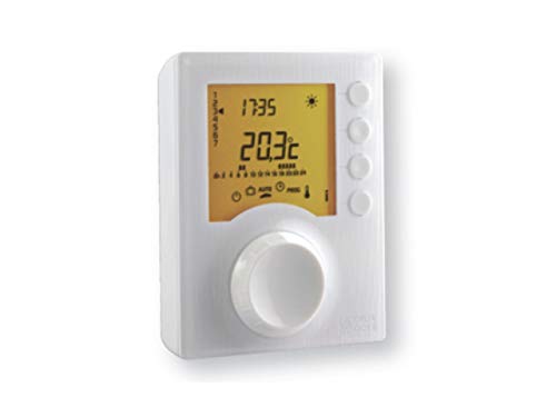 Delta Dore Thermostat programmable filaire Tybox 1127 pour chaudière, pompe à chaleur et poêle...