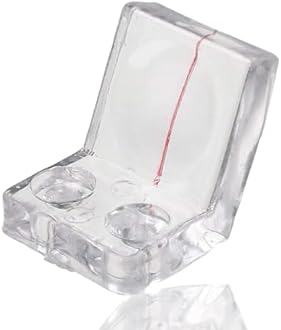 Woodworking Magnifying Glass for Table Saw Baffle Plate Magnifier Glass with Push Stick