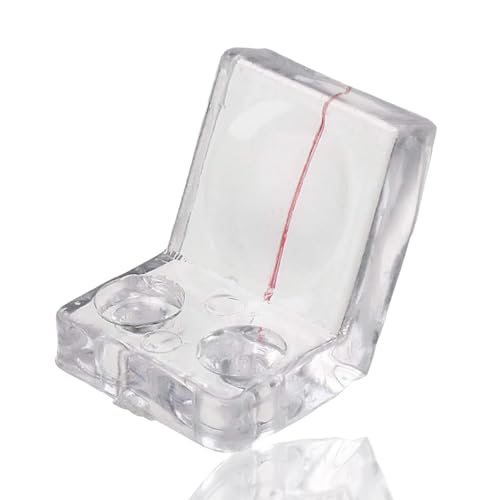 Woodworking Magnifying Glass for Table Saw Baffle Plate Magnifier Glass with Push Stick