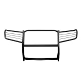 Black Horse Grille Brush Bumper Guard Modular Black Compatible with 2005-2010 Jeep Grand Cherokee-17A080200MA