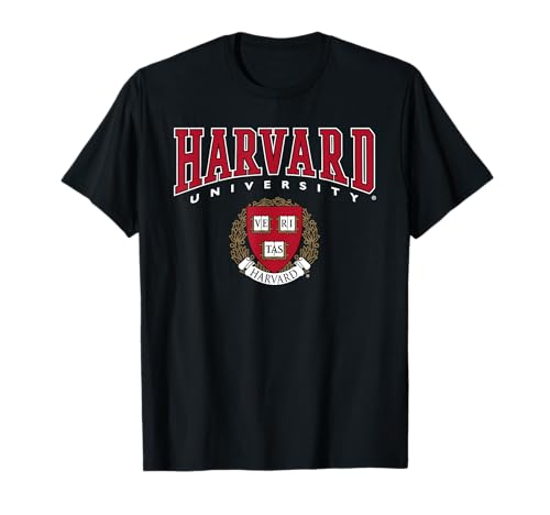 Harvard University Red Veritas Crest T-Shirt