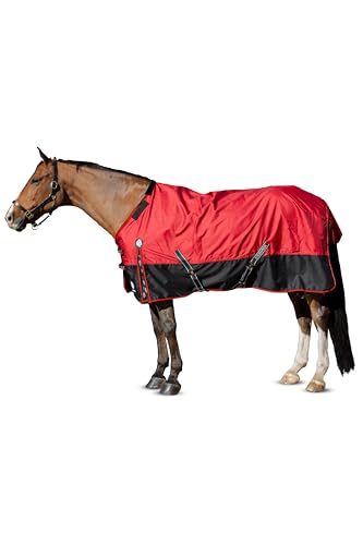 Image of Equinavia Norse Horse Blanket Waterproof, Dry, Lightweight Turnout Blanket | Breathable Turnout Horse Sheets for Real Horses for Wet Mild Weather Use, Durable, No Fill Rain Protection, Outdoor Coverage