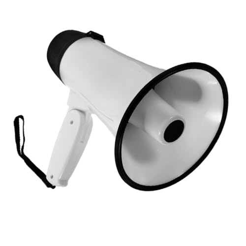 BRIGHTFUFU 1set Portable Loudspeaker with Volume Sound for Sports Events Rallies More Communication Recording Capabilities Handheld Megaphone