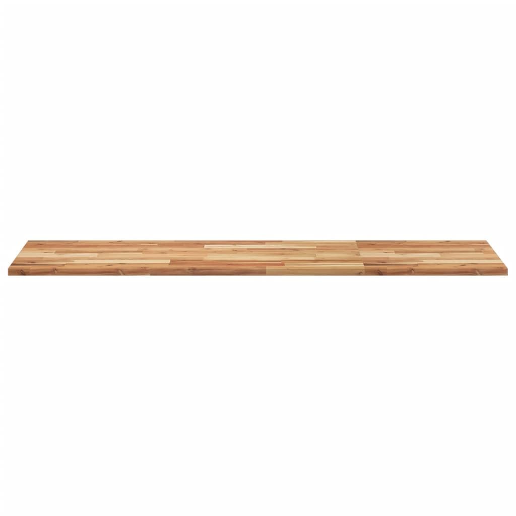 vidaXL Encimera tocador baño Madera Acacia Acabado Aceite 120x50x2 cm, Estante de baño, estantería de baño, Tablero de tocador de baño
