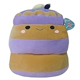 Squishmallows Pancakes Paden Blueberry Pancakes - Peluche grande ultra suave oficial Kelly