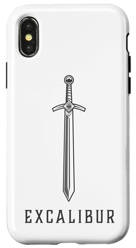 �G�N�X�J���o�[ �A�[�T�[���̐΂̒��̓`���̌� �X�}�z�P�[�X iPhone X/XS �p