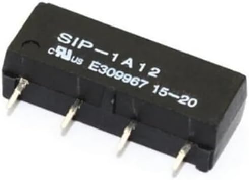 20PCS/lot SIP-1A12 DC12V Relay Reed Switch Relay 4PIN