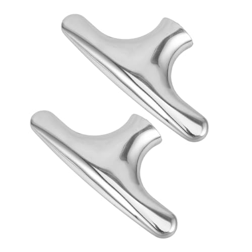 Veemoon Lot de 2 Poignées Inox pour Four Buffet, Acier Inoxydable Solide, Poignée de Remplacement pour Porte de Four de Buffet Petit-déjeuner, Accessoires...