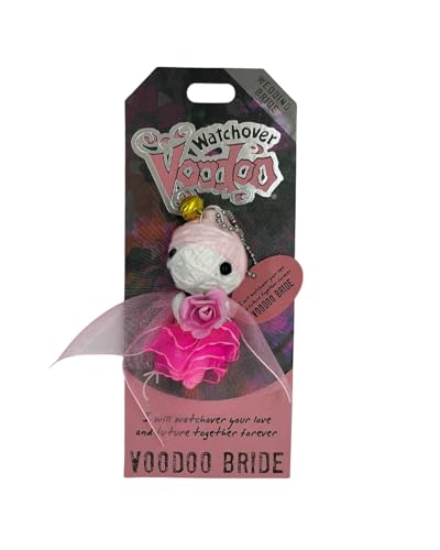 Watchover Voodoo 3-Inch Voodoo Bride Keychain - Handcrafted Gift to Bring Good Luck and Positivity Everywhere You Go