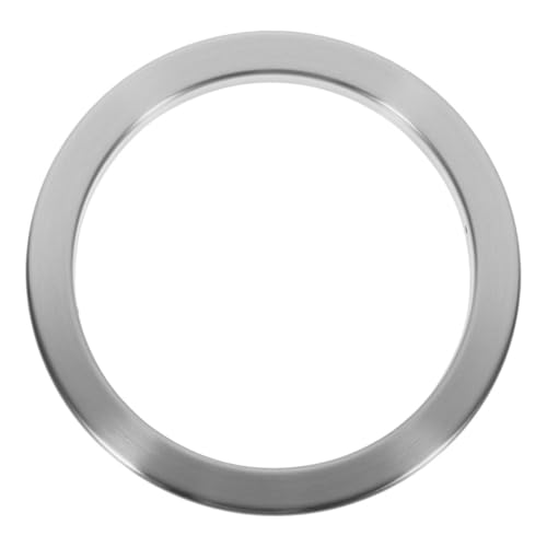 VALICLUD Stainless Steel Grommets for Countertop Trash Insert Swing Flap Design Elegant Hollow Ring for Hidden Trash Can Edge Protection Versatile Kitchen Decor