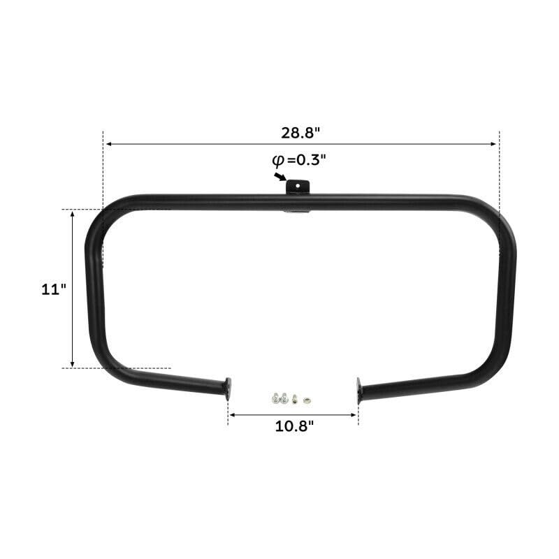 Motorcycle bumper engine guard pour Touring de 1997 à 2024 - 3