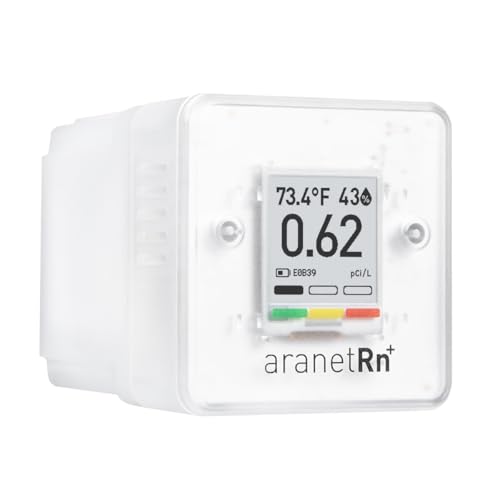 SAF Aranet Radon Detector with 7-Year Battery