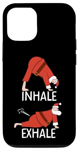 INHALE EXHALE T^N[X Ȃ NX}X Ȃ ~[ X}zP[X iPhone 12/12 Pro p