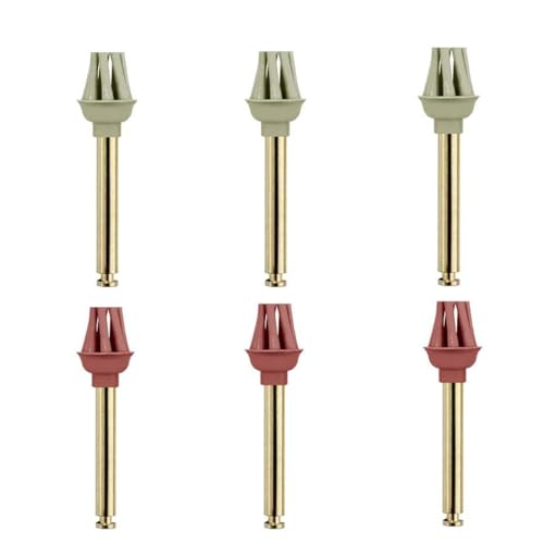 Image of Dental Composite Polishing Octopus-Shaped RA High-Shine 2-Step Kits 6Pcs | Wheel Diamond Composite Polishing Restoration Dentistry Tools Lab Materials for Clini,Medical Students