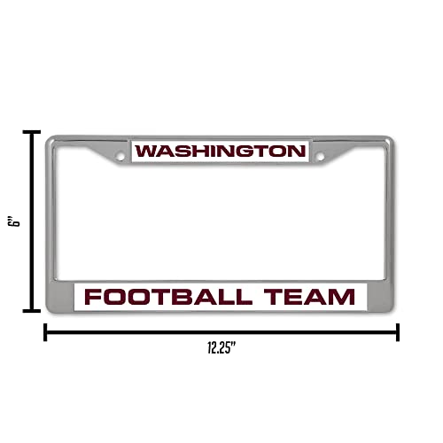 Cadre plaque NFL chrome de qualité premium pour auto - 4