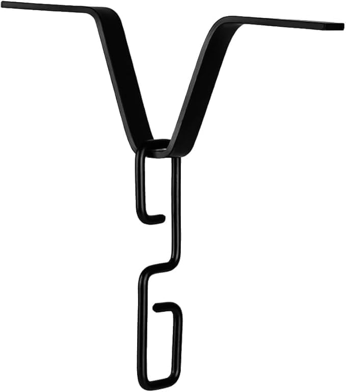 Rain Chain Gutters Adapter Clip for Outside V Style Copper Hook Hanger Iron Connector for Rain Chimes Downspout Outside Hardware Rain Catcher System Installation Accessories for Garden & Yard Summer.