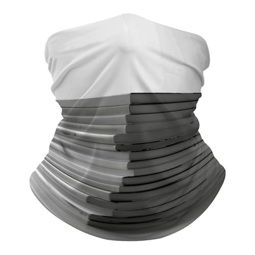 Neck Gaiter Face Mask Breathable Wind-Proof Face Cover Pile of Books Sun Cooling Dustproof Mask Balaclava Bandana Headwear for Men Women miniatura 1