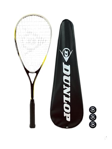 Dunlop - Racchetta da squash Nanomax Lite + 3