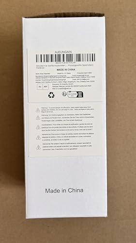 Hand Soap Dispenser, Black Soap Dispenser Bathroom, Refillable Washing up Liquid Soap Dispenser Kitchen (Black) - Cosy Home Interiors Hand Soap Dispenser, Black Soap Dispenser Bathroom, Refillable Washing up Liquid Soap Dispenser Kitchen (Black) - Image 8