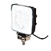 ECCO E92006 Flood Light 9 Led, Flood Beam, Square, 1 Bolt Mount, 12 24 Volt