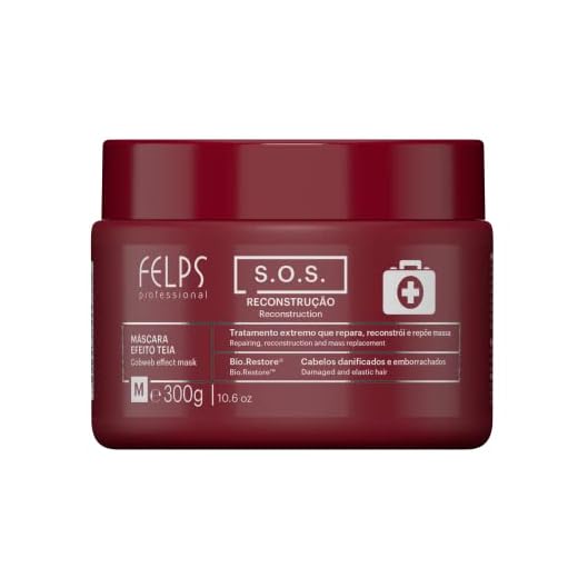 Felps S.O.S Reconstrução Máscara 300G, Felps Professionnel, 300Gr