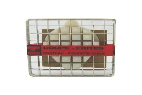 LOUIS TELLIER - Kit couteau étamé poussoir de 13 mm pour coupe-frites LOUIS TELLIER - Fabriqué en France