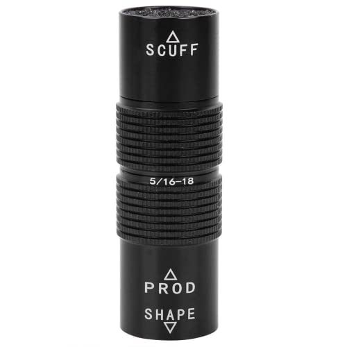 Alomejor Pool Billard Queue Tip Pick 4 in 1 - Snooker Press Shape Tool mit 5/16-18 Trimmer Zubeh?r