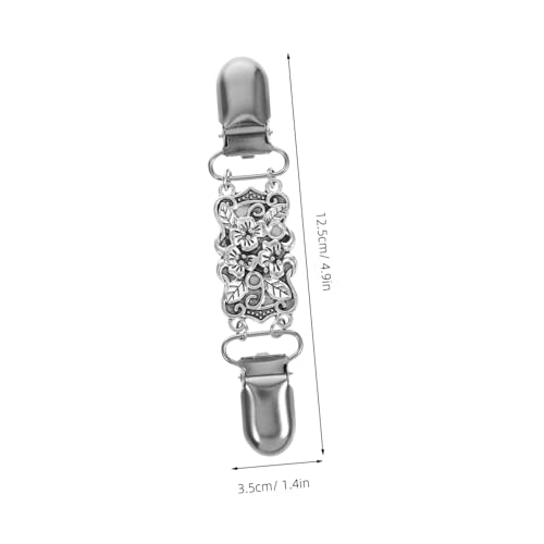 Ensemble 3pc de clips de châle en métal ciselé | Accessoires de mode