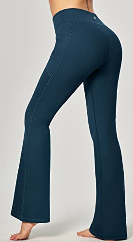 Image of Heathyoga Yoga Pants with Pockets Extra Soft Leggings with Pockets for Women Non See-Through High Waist Workout Leggings