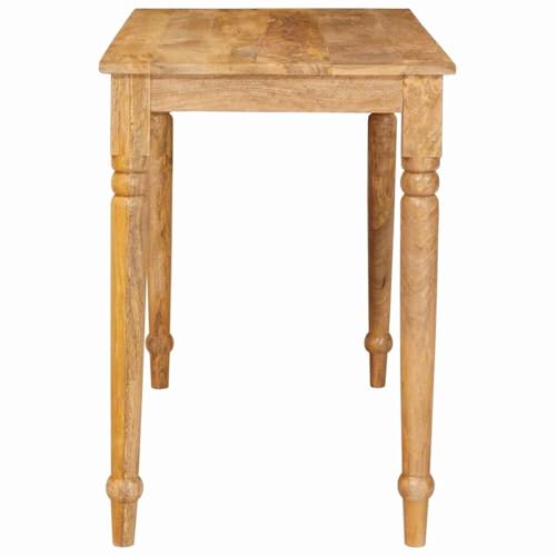 Table basse rectangulaire en bois massif robuste et durable - 7