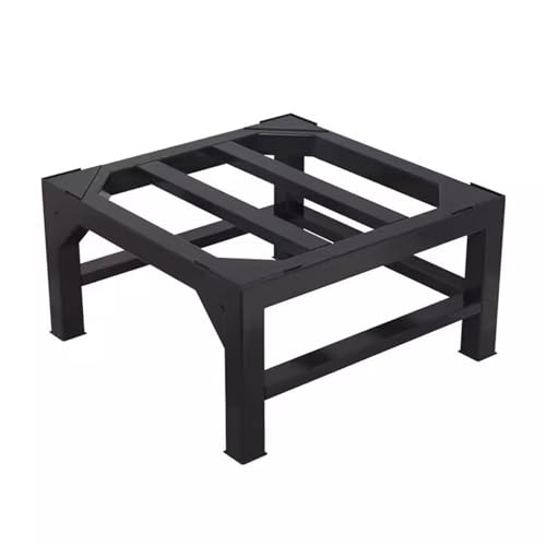 Base ajustable para lavadora, soporte móvil universal para lavadora, secadora y nevera (45 x 68 cm), resistente y multifuncional, color negro, 60 x 55 x 30 cm