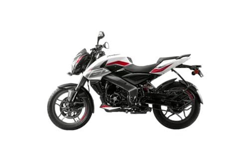 Image of Bajaj Pulsar Ns 160 Ug Motorcycle /Motorbike - Pearl Metallic White - Ex-Showroom
