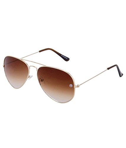 Image of MARKQUES Classic Aviator Sunglasses (Golden) (CL-550802GR)
