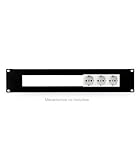  FONESTAR - Tapa 8 Conexiones para Rack Fonestar FRP-33M 2U