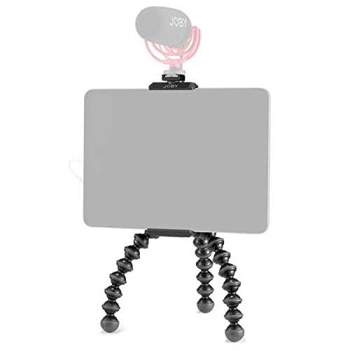 JOBY GripTight Tablet PRO 2 GorillaPod – Supports Up to 23.5cm/9.25" Wide Tablets - Compact, Durable, Travel, Working from Home, Watching Videos, Video Calls, Vlogging, Photo/Video Content Creation