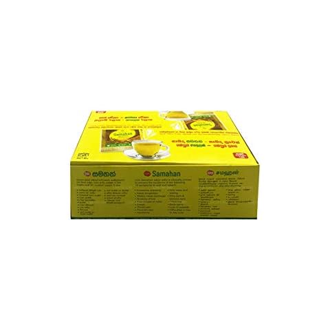 Ceylon Ayurveda SAMAHAN Herbal Tea Sachets Cover